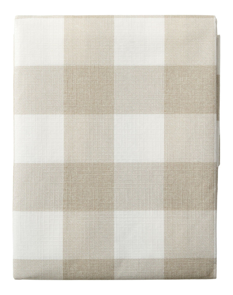 Indoor/Outdoor Plaid PEVA Table Cloth, 60-in x 84-in B9521