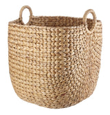 Nola Hand Woven Basket, Large, 16 15/16 x 16 15/16 x 18 1/2-in