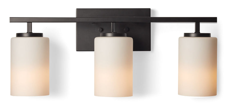 Northfield 3-Light Vanity Light Fixture, Matte Black A7755