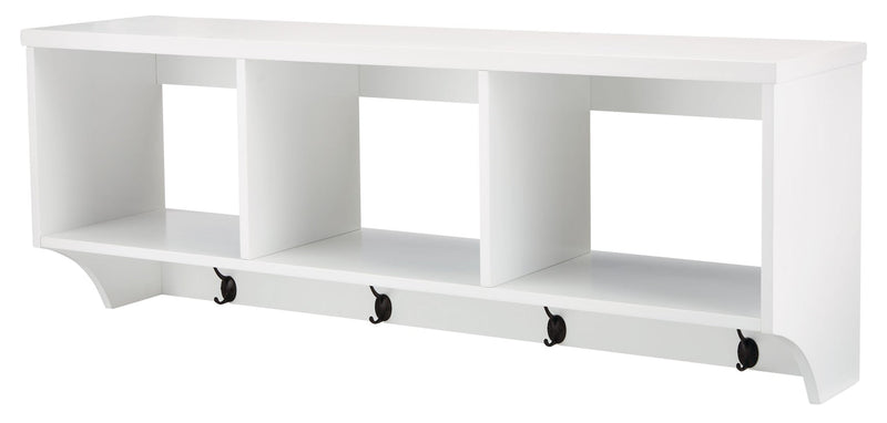 Overbrook Entryway Wall-Mount Organizer, White I0997