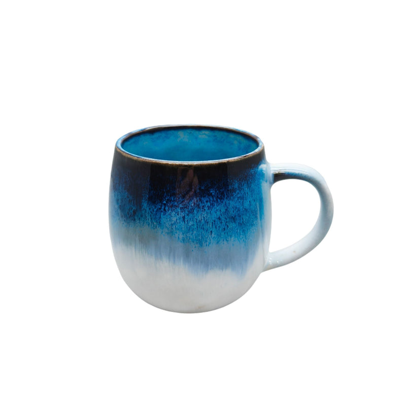 React Glaze Stoneware Mug, Navy, 20-oz D1154