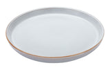 Reactive Glaze Side Plate, 1-pc, White