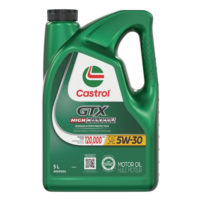 GTX High Mileage 10W30 Conventional Engine/Motor Oil, 5-L R0755