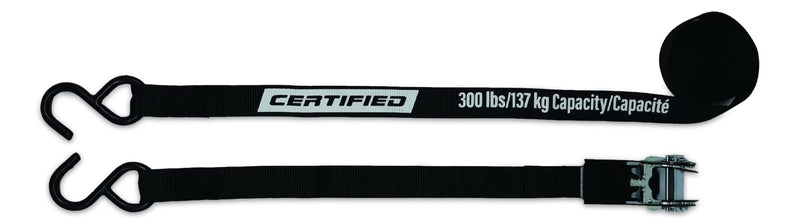 900-lb Ratchet Standard-Duty Tie Down Strap, 1-in x 15-ft, 1-pk O0238