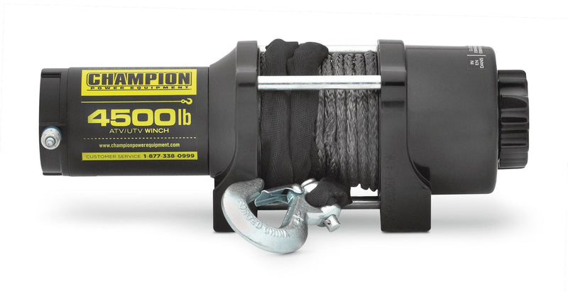 Power Equipment 14051 Synthetic Rope Winch Kit, 4,500-lb W0154