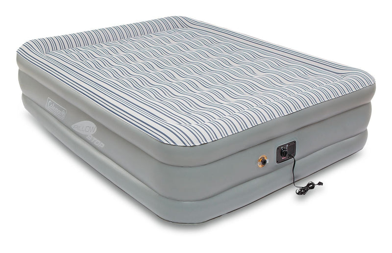 Queen SupportRest Elite Double-High Inflatable Air Mattress/Airbed with Built-In 120V Pump, Woods Outdoor Collapsible Folding Utility... U1121