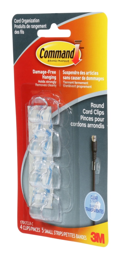 Cord Clips, For Electronic Cord, Damage Free D0803