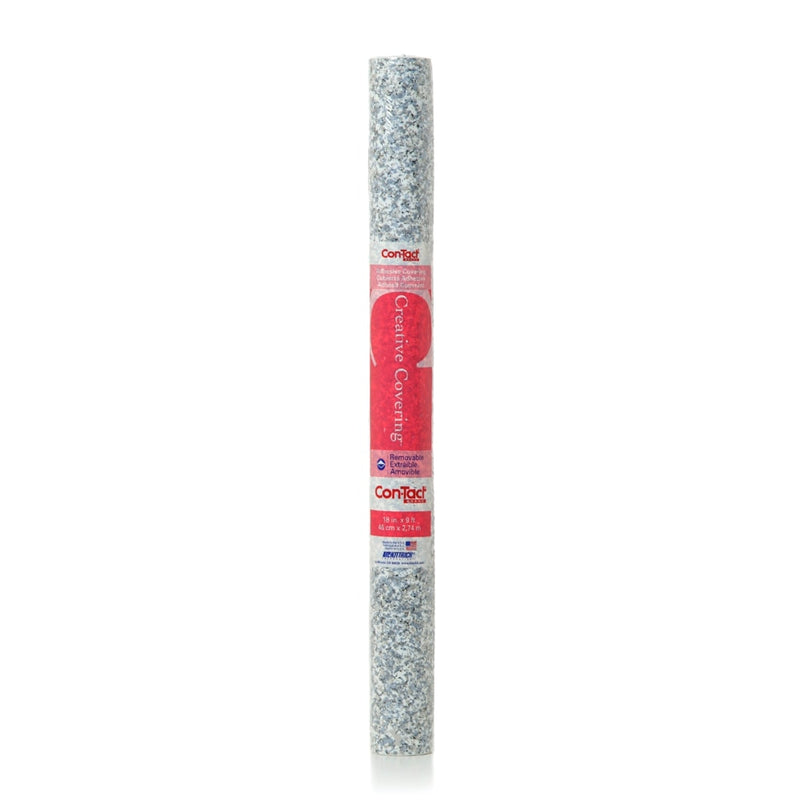 Con-Tact Creative Covering Removable Adhesive Shelf/Drawer Liner, Granite, 18-in x 9-ft L8801