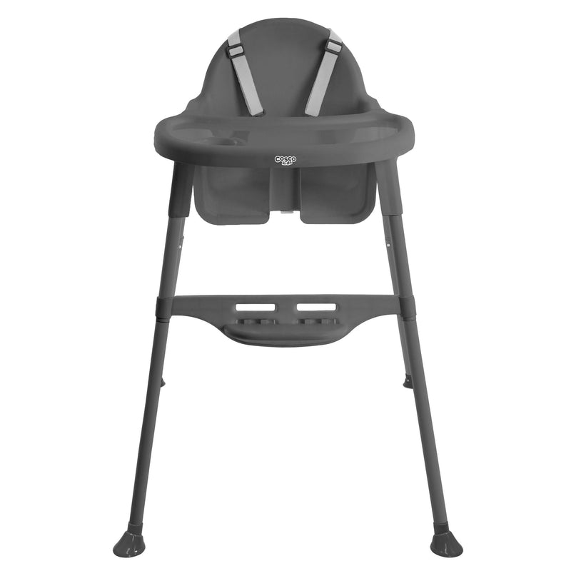 Canteen High Chair, Grey, Removable tray D5914