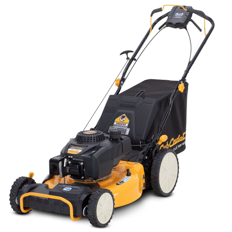 196cc 3-in-1 Gas Engine AWD Walk Behind Self-Propelled Mower, 21-in N9641