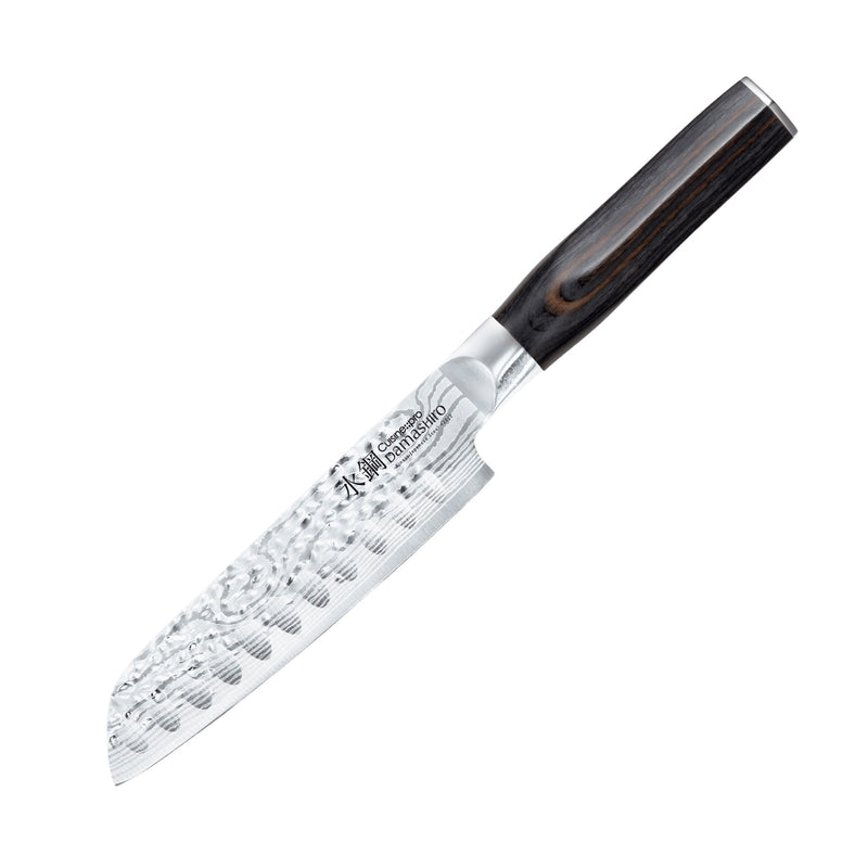 PRO DAMASHIRO EMPEROR SANTOKU 12CM TRY ME KNIFE P4620