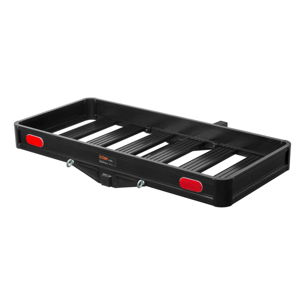 18113 Aluminum Hitch Mount Basket-Style Cargo Carrier, Fits 2-in Receivers, 49 x 22-in B5842