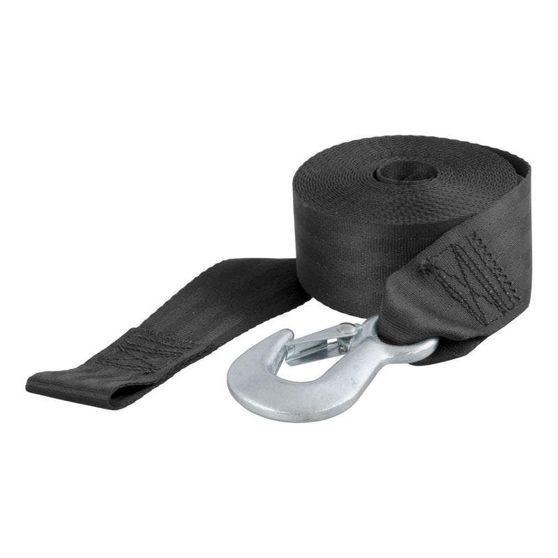 29451 2-in x 20-ft Nylon Winch Strap with Hook, 4,000-lbs J8433