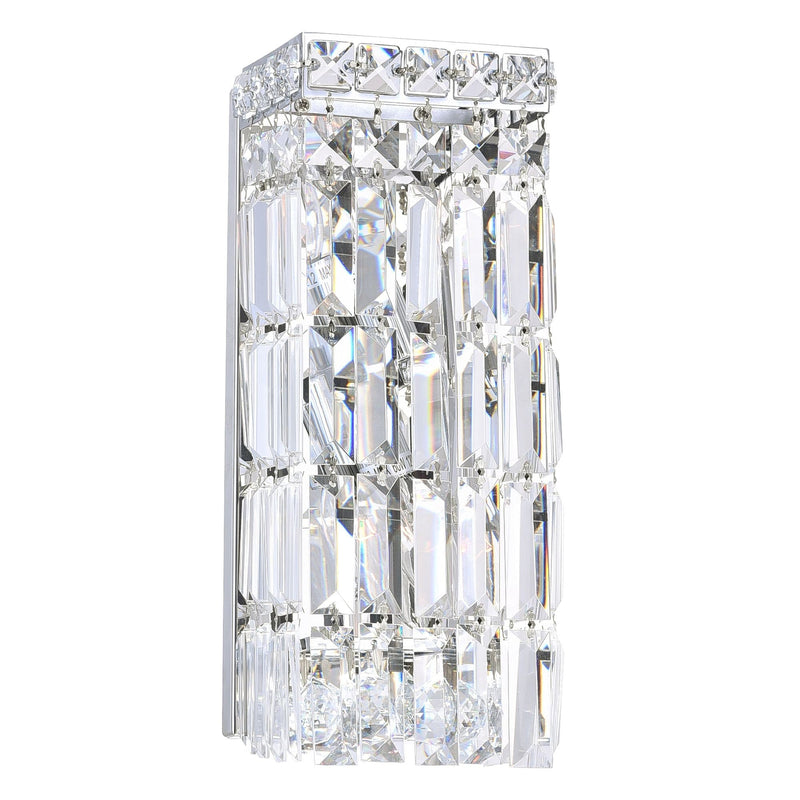 Colosseum Bathroom Sconce, Chrome F3794