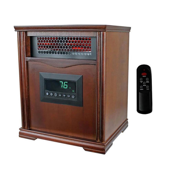 LifeSmart LifePro 4 Element 1500W Electric Infrared Quartz Space Heater H7904