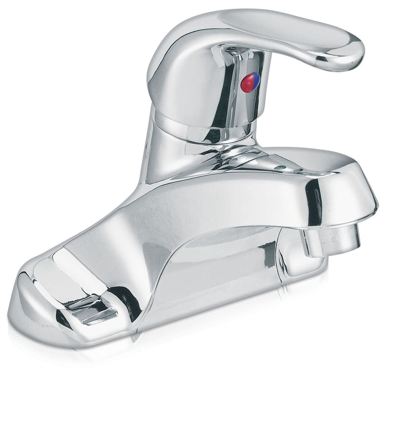 Renovate Single Handle Bathroom Sink Faucet, 4-in Centerset, Chrome M7165