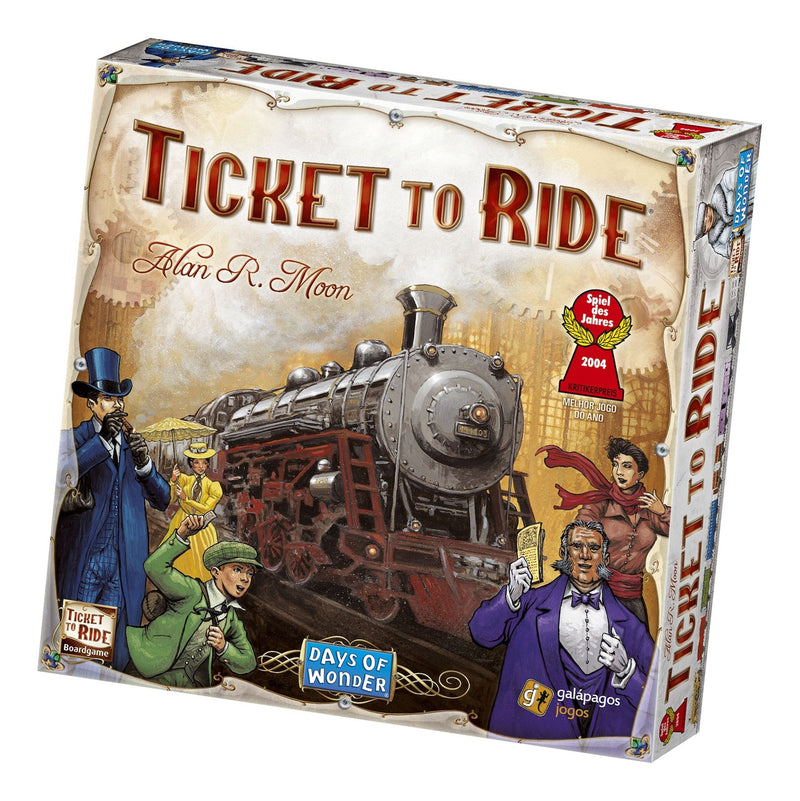 Railway Train Adventure Family Board Game Set, Ages 7+ V1323