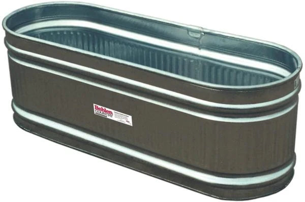 169-Gallon Galvanized Round-End Tank C6350