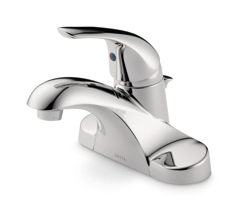 Faucet Principals Single Handle Bathroom Sink Faucet, WaterSense Certified, Chrome R8501