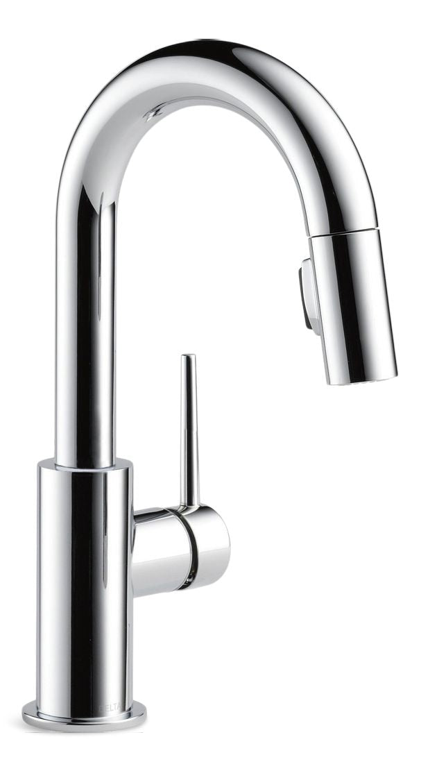 Faucet Trinsic Single Handle High Arc Pull Down Bar/Prep Kitchen Faucet, Assorted Finishes