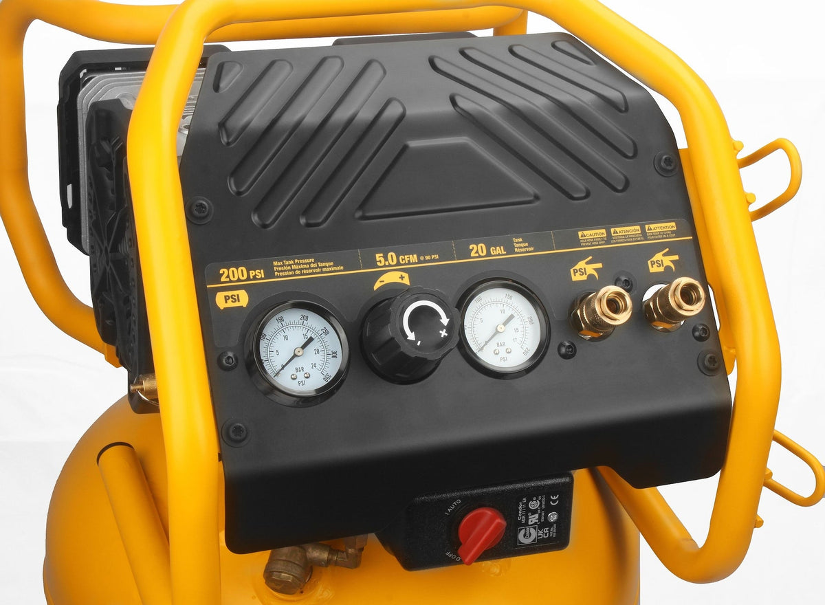 20-Gallon 2-Stage XTREME Quiet Oil-Free Compressor, 200 PSI