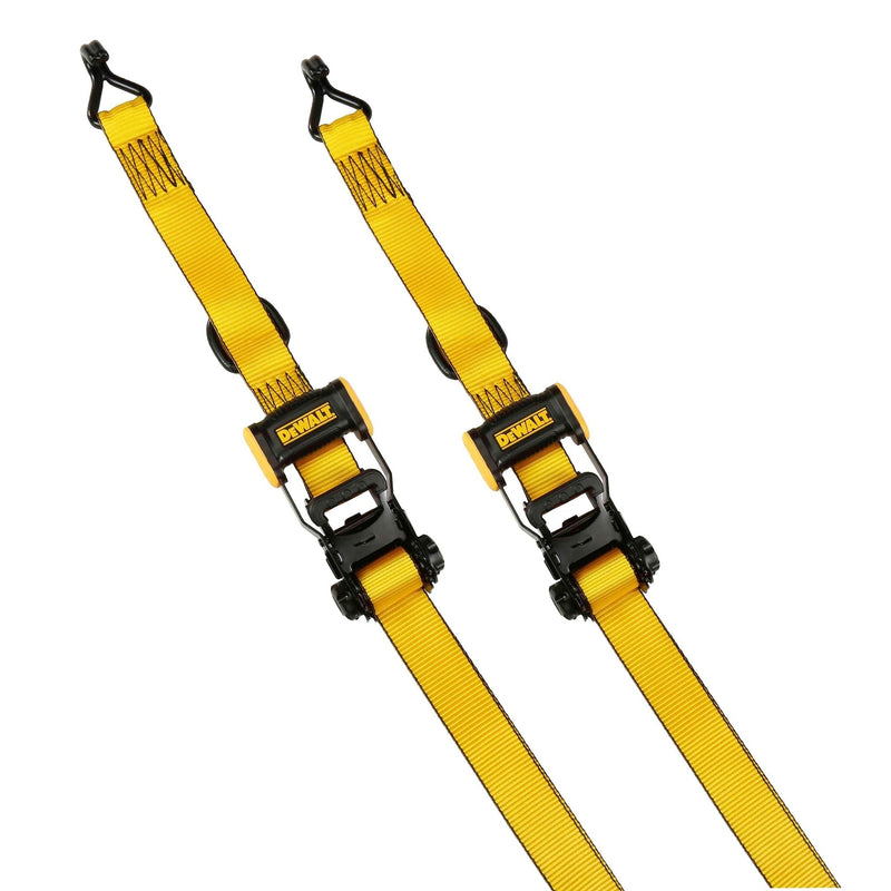 3,300-lb Ratchet Tie Down Strap, Weatherproof, 1.5-in x 16-ft (3.8 cm x 4.8 m), 2-pk L5837