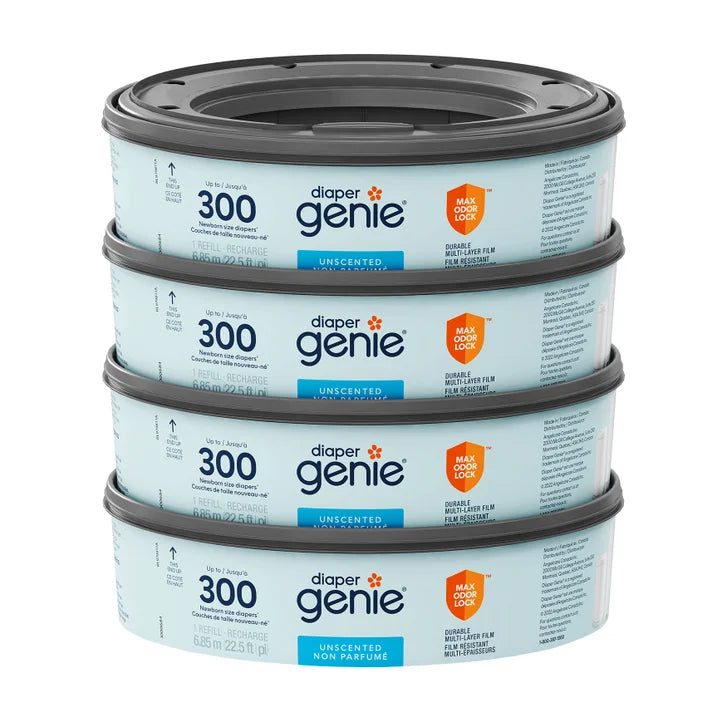Unscented Round Refill, 4-pack