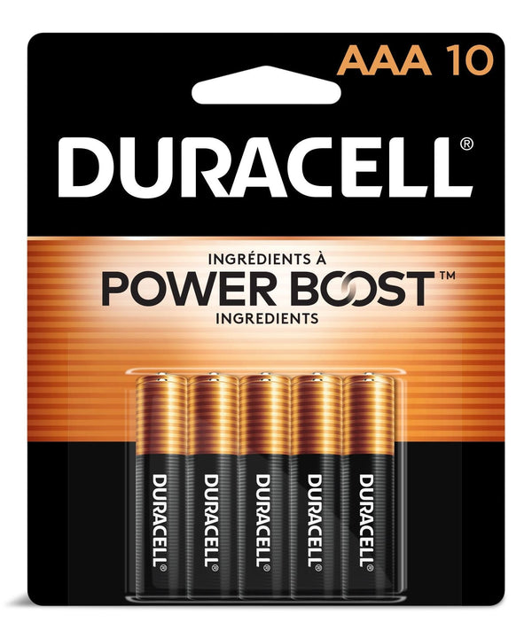 Coppertop AAA Alkaline Batteries, All Purpose, 10-pk L5548