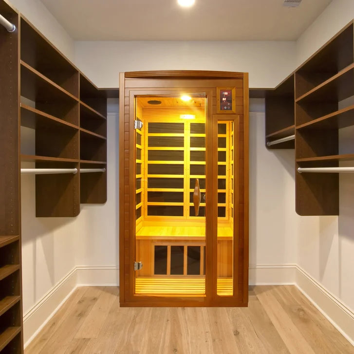 Dynamic Saunas Barcelona 1- to 2-person Infrared Carbon Sauna