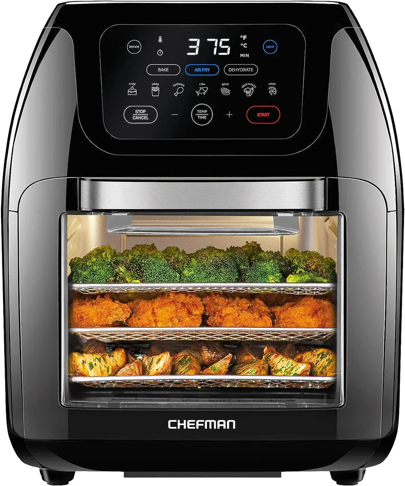Multifunctional Digital Air Fryer Rotisserie, Dehydrator, Convection Oven U4819