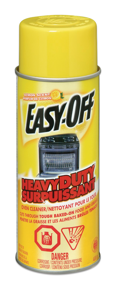 Heavy-Duty Oven Cleaner Spray, Lemon Scent, 400-g V5498