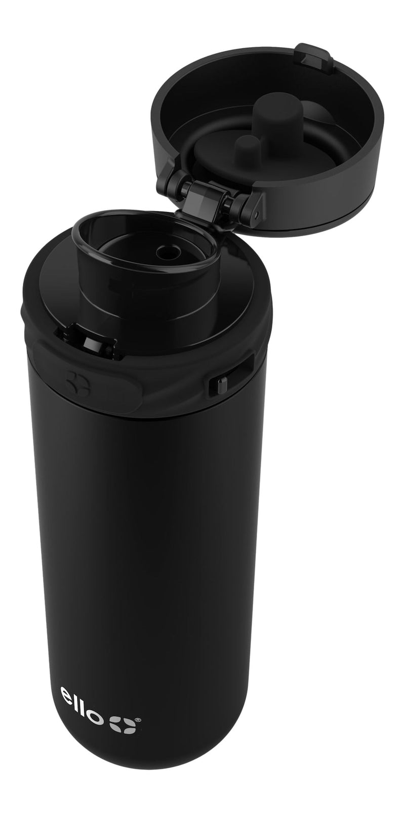 Haven Vacuum Insulated Stainless Steel Travel Mug, 16-oz, Black, with Carry Loop C0174