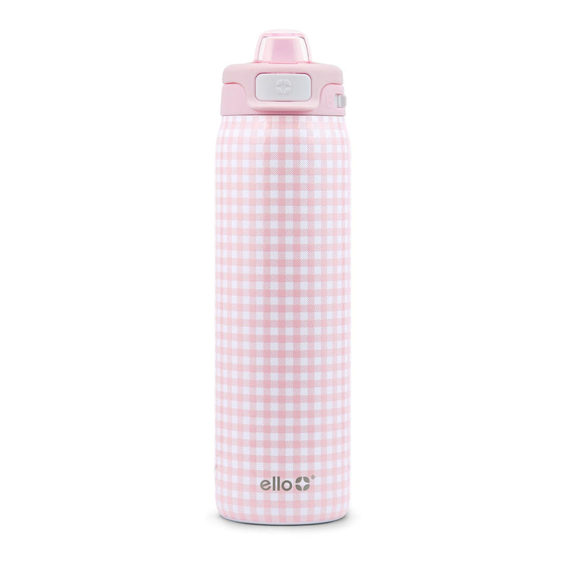 Pop & Fill Insulated Stainless Steel Kids' Water Bottle with Dual Sip & Chug Lid, Various Colours, 18-oz G9996