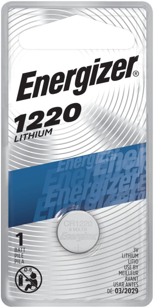 1-pk ECR1220 DL1220 3V / 3 Volt Lithium Coin Battery, Long Lasting E4506