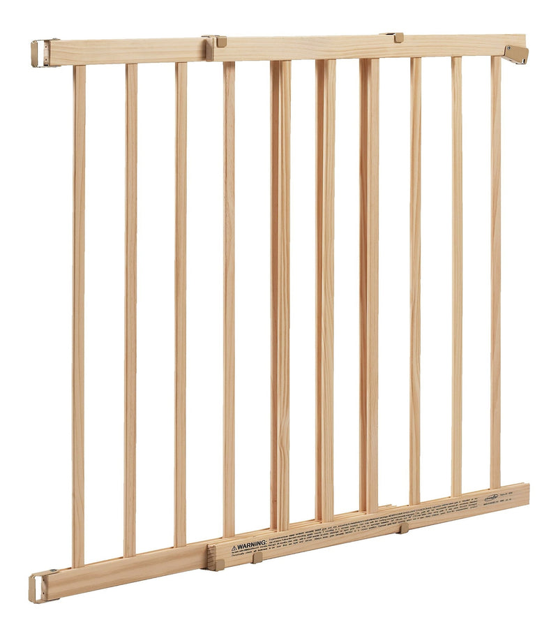 Top-of-Stairs Gate, Natural Wood W2452