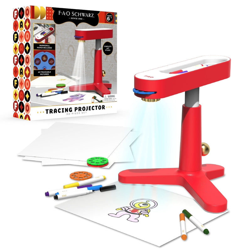 Toy Art Tracing Projector Tripod, Red H4459