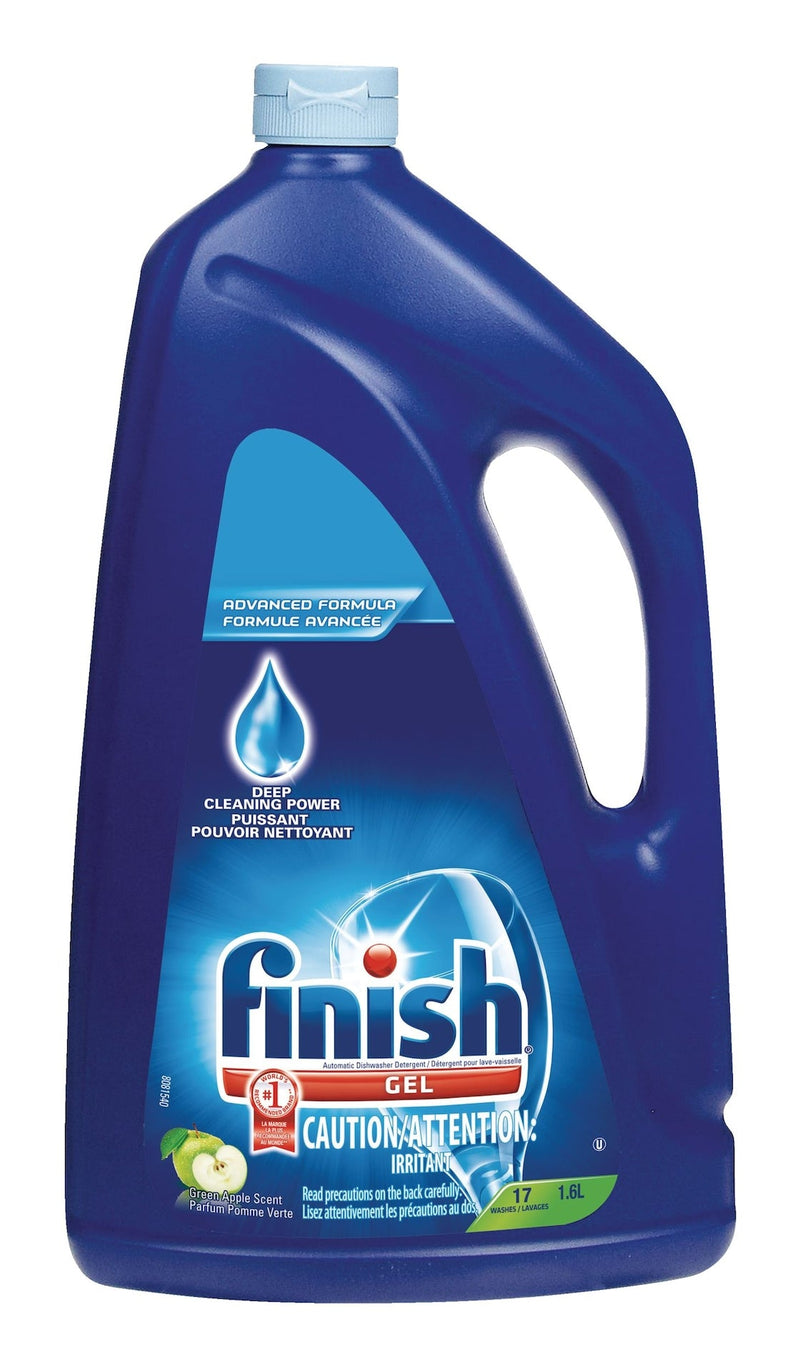 Dishwasher Detergent Gel, Green Apple Scent, 1.6-L H972
