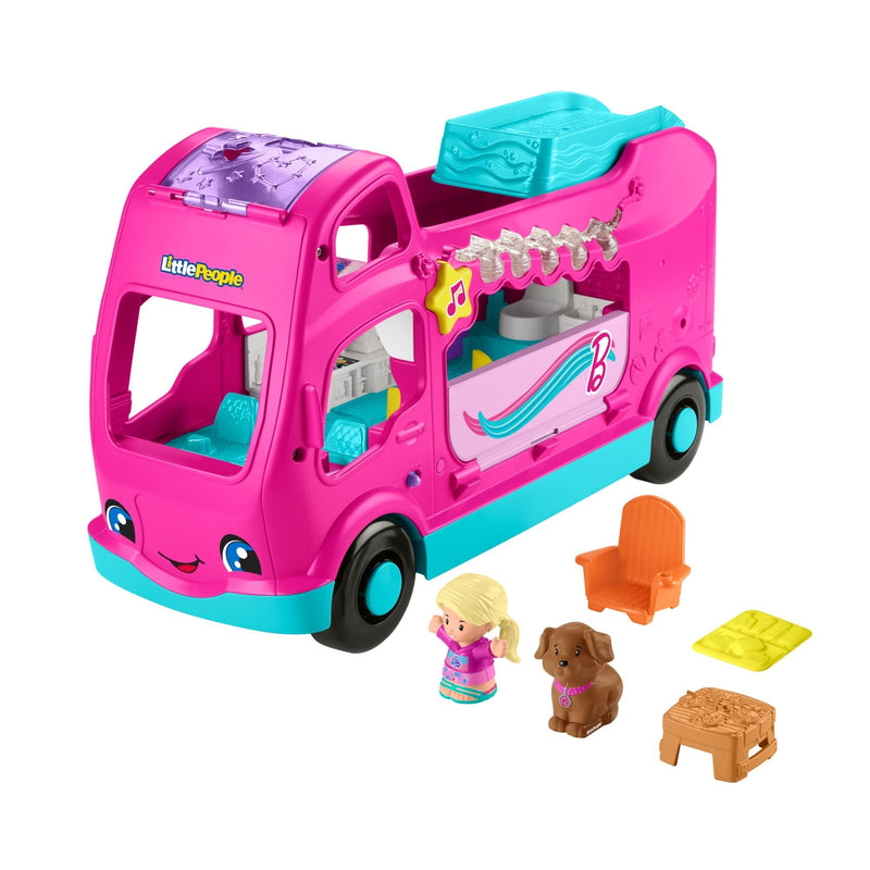 Little People Dream Camper RV Playset with Music Lights & 2 Figures E2308