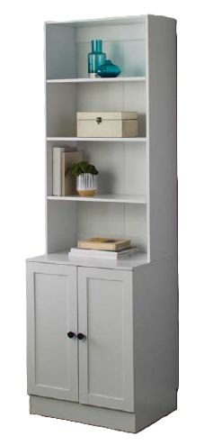 Bookcase Cabinet, White Y2004