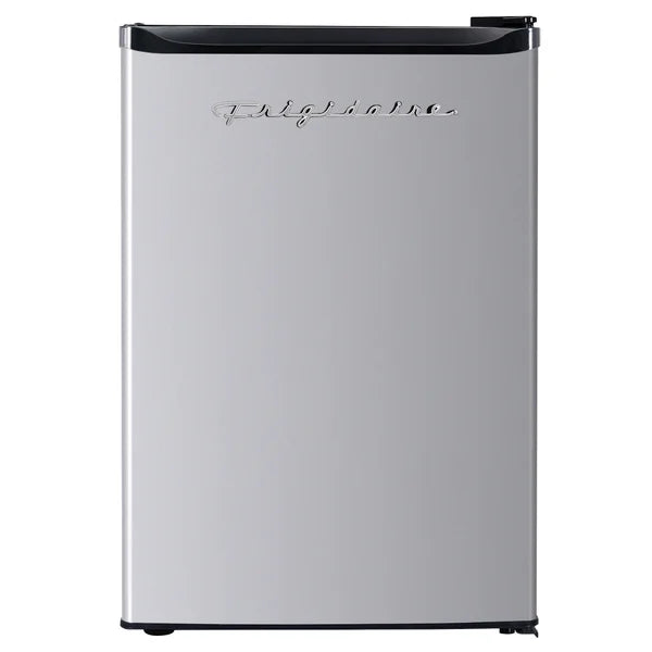 19 in. 2.5 cu ft. Stainless Steel Look Compact Refrigerator with Reversible Door Q7434