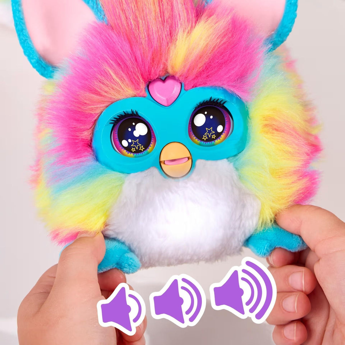 DJ French Interactive Toy with Touch-Activated Lights