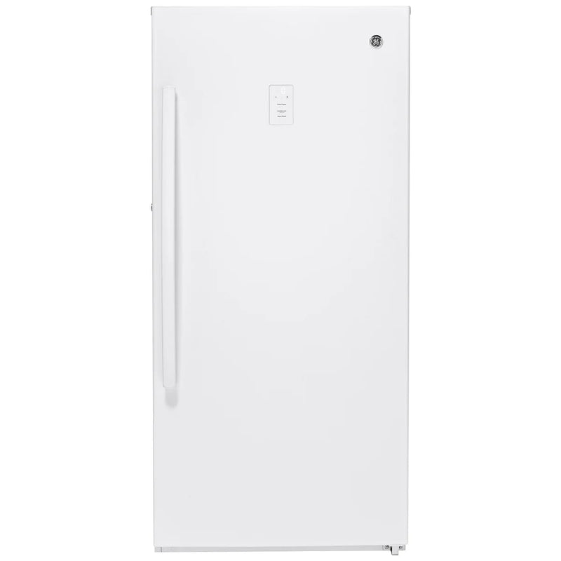 GE White 29 in 14.1 cu. ft. Frost-free Upright Freezer I5133