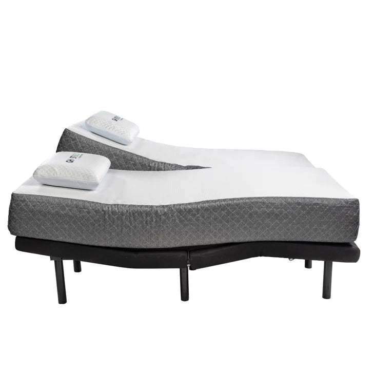 Ghostbed by Nature's Sleep 28 cm (11 in.) Gel Memory Foam Mattress with Adjustable Base H4236