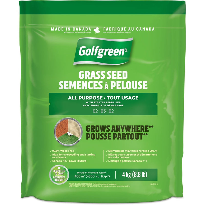 All Purpose Grass Seed, 4-kg L4424