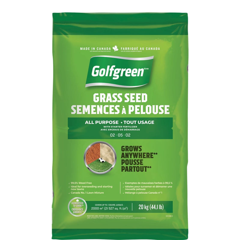 All Purpose Grass Seed with Starter Fertilizer, 20kg F0703