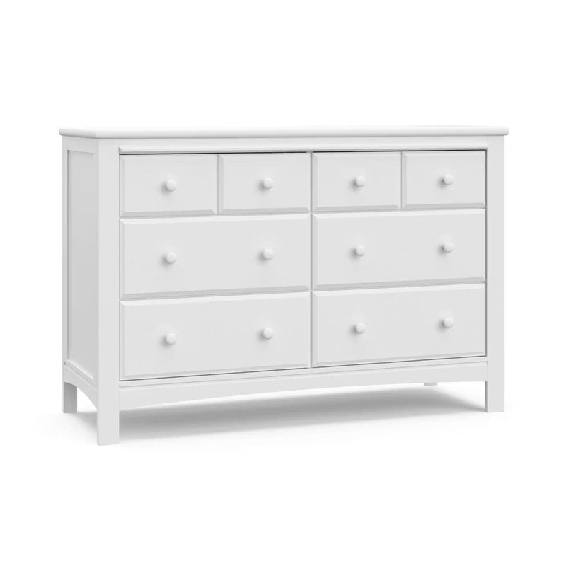 Benton 6-Drawer Nursery Dresser, White Q2645