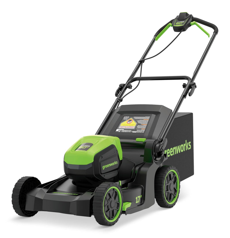 60V 17-in Push Lawn Mower with 4.0 Ah Battery & 3A Charger U9397