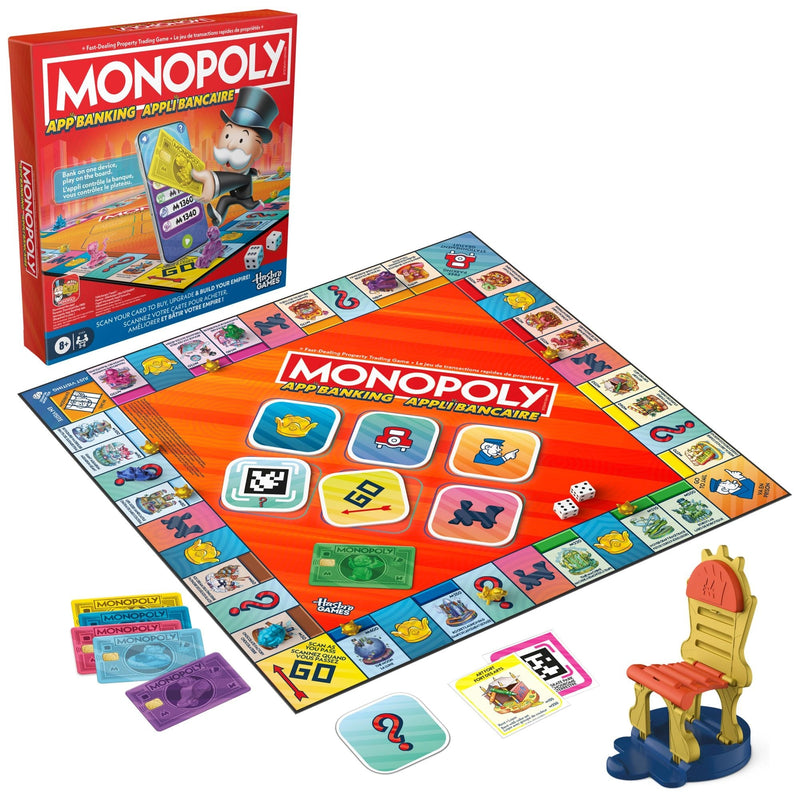 Games App Banking Board Game for Ages 8+ Q6539