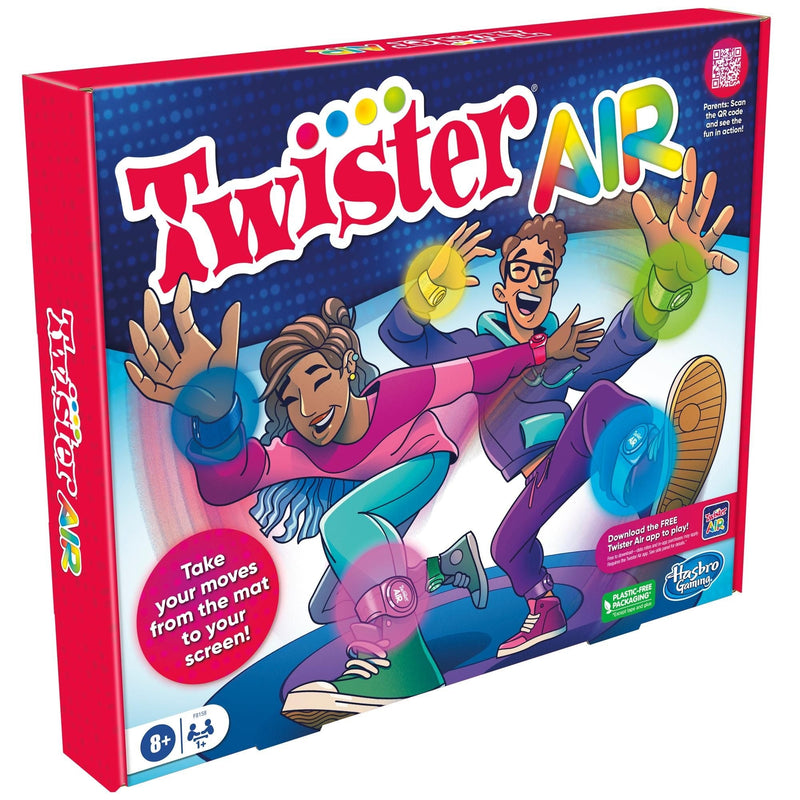 Twister Air Game, Wrist and Ankle Bands, Ages 8+ R0806