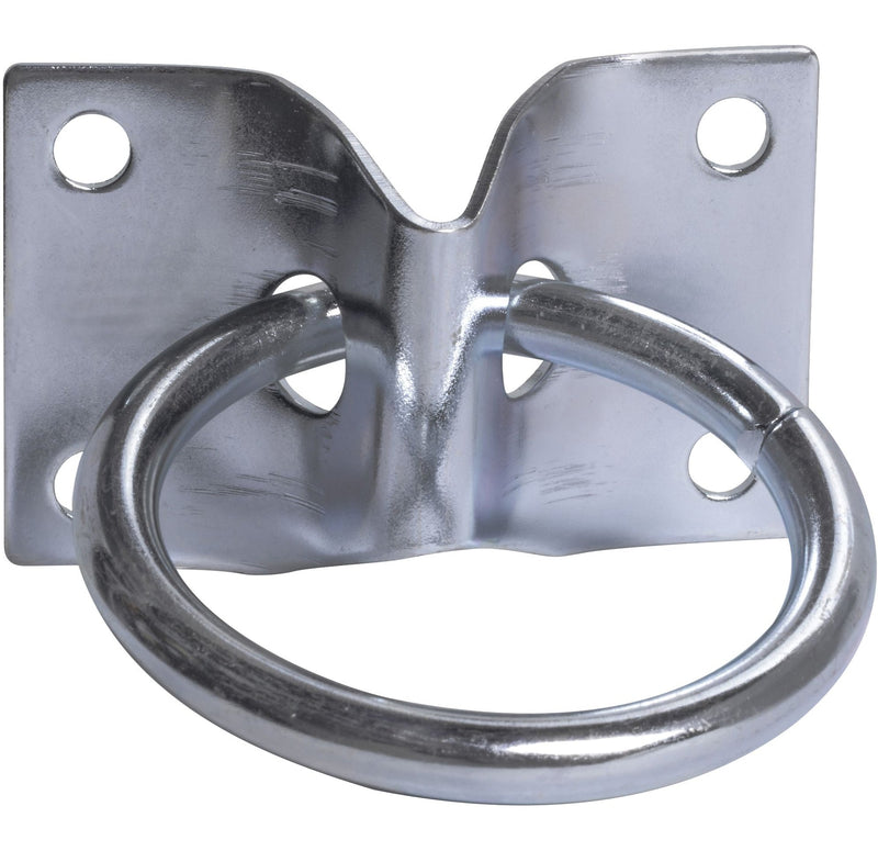Zinc-Plated Plate Hitching Ring, Corrosion Resistant T4149